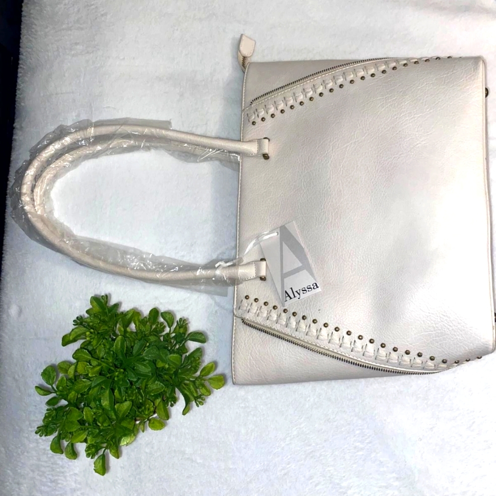 Cream Tote Bag